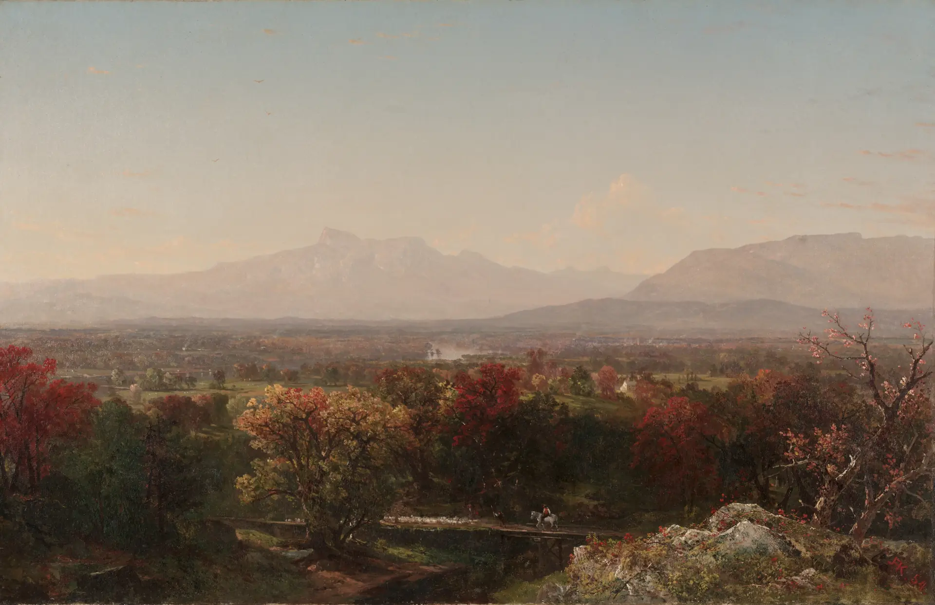 An October Day in the White Mountains by John Frederick Kensett
