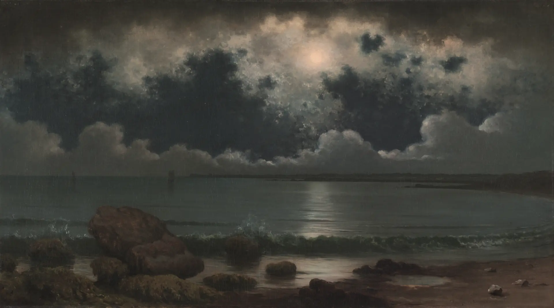 Point Judith, Rhode Island by Martin Johnson Heade